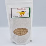 Spelt grain  500g . Plastic pouch packaging