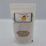 Crushed Rye  500g,    Plastic pouch packaging