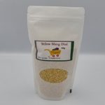 Yellow Mung Lentil 500g, Plastic pouch packaging