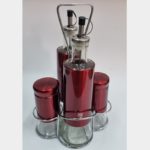 4 Piece Spice Oil and Vinegar Set