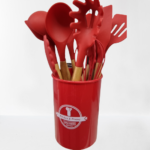 Kitchen Spoon Set With Holder