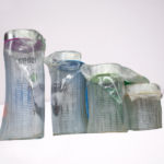 Tea Coffee Sugar Glass Jar Set