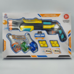 2 IN 1 Dual Gun Water Shooting And Soft Bullet Shooting   A