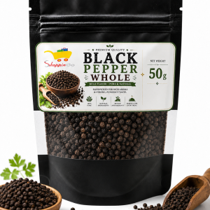 50g Black Pepper Whole